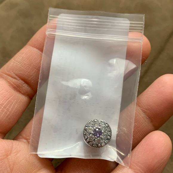 NWOT Forget Me Not Charm Sterling Silver 925 - Picture 3 of 13